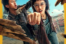 恶棍天使拍海报花絮,海报花絮中的趣味瞬间